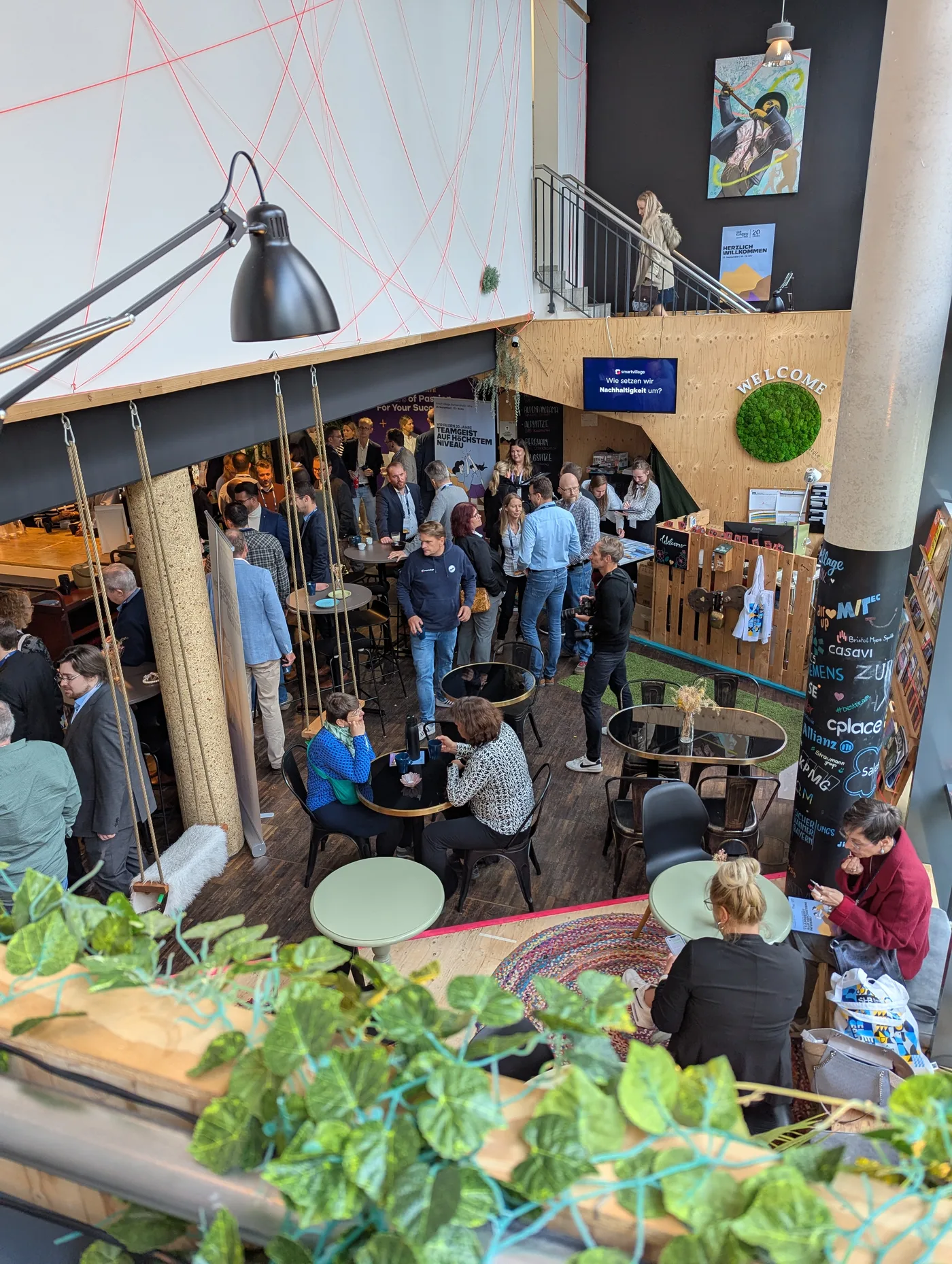 Teamevents & Firmenfeiern im smartvillage München Schwanthalerhöhe