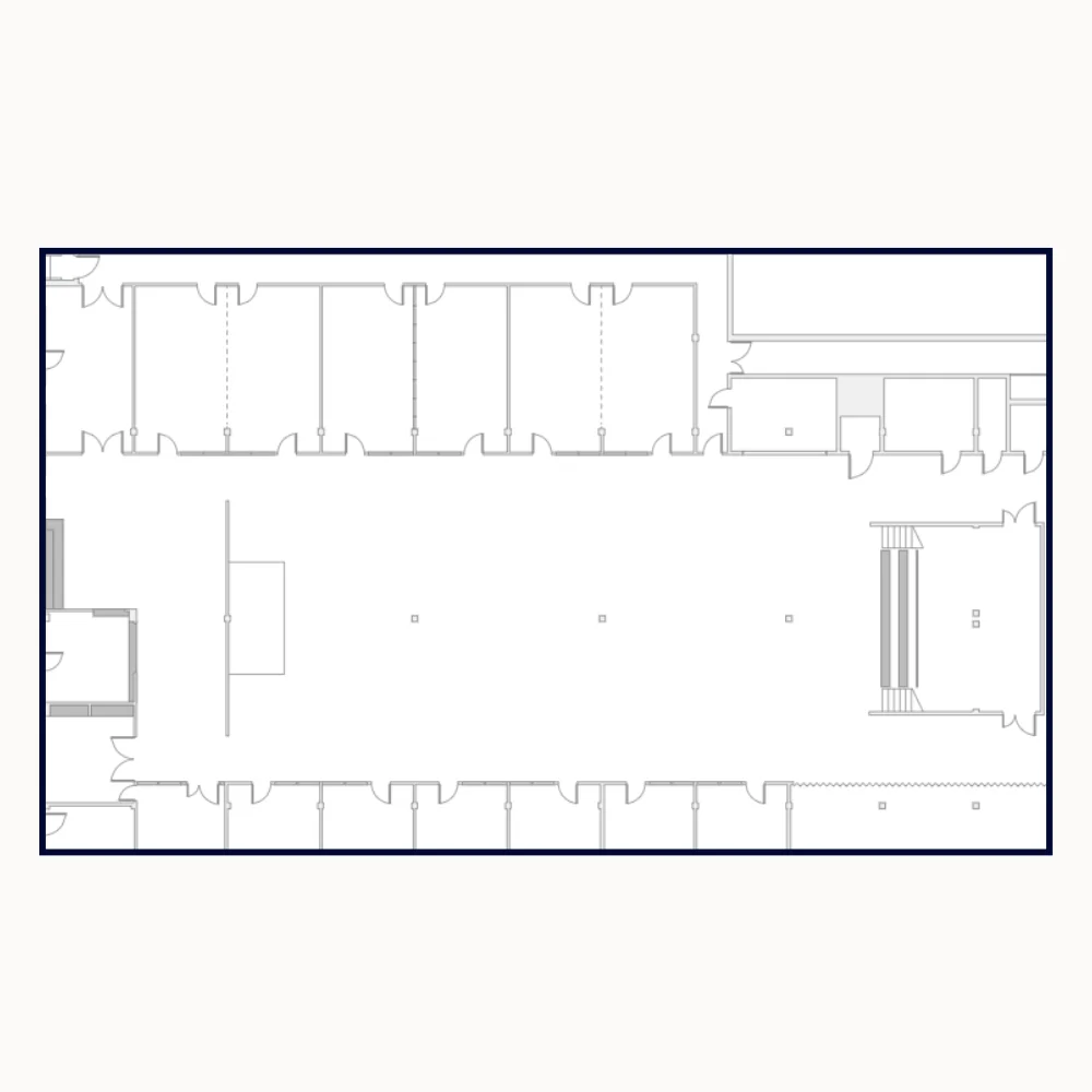 Grundriss / technischer Raumplan